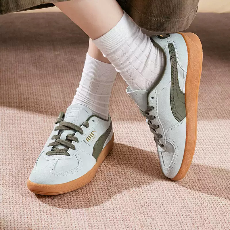 Puma Shoes Suede Classic - Кроссовки PUMA Classic Green Suede Palermo