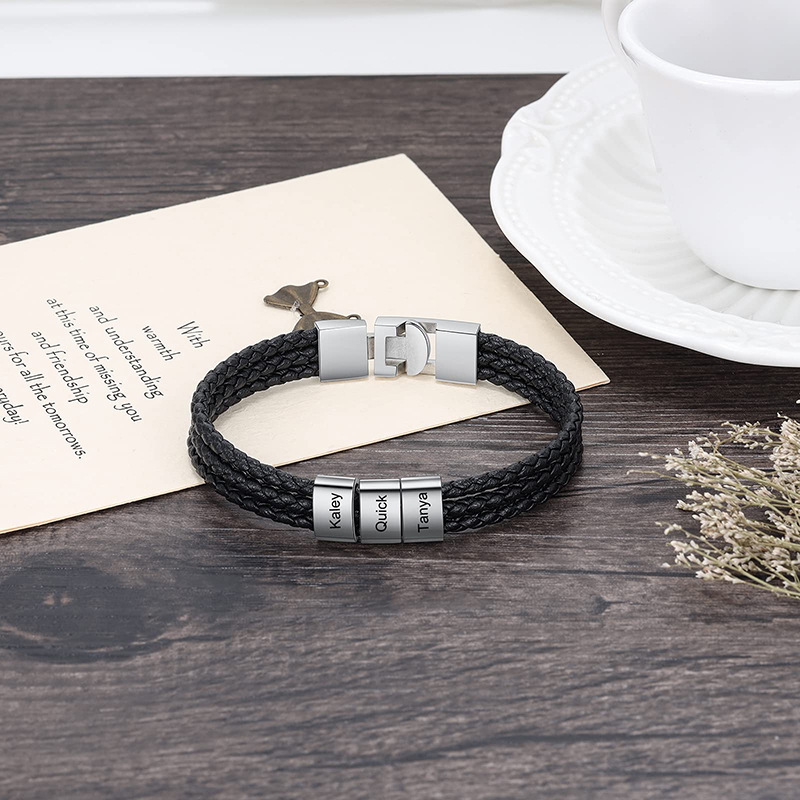 Мужские браслеты на заказ с гр – обзор и цена Coordinates Bracelet
