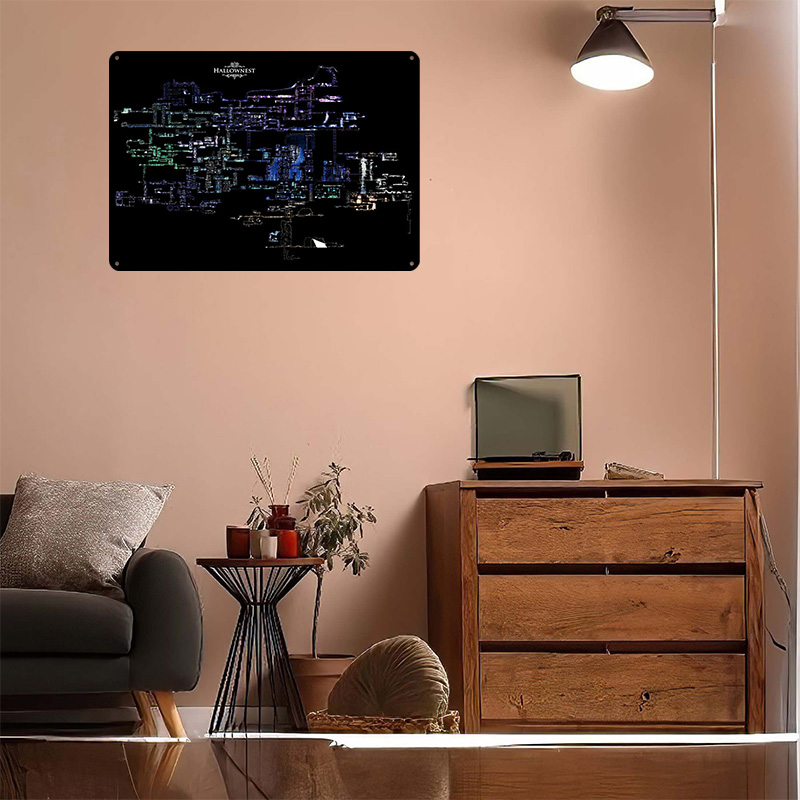 Металлический 3D-постер Hollow – обзор и цена Custom Map Poster